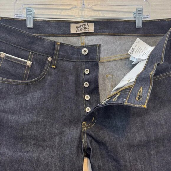 *NWOT* Naked & Famous - Easy Guy Left Hand Twill Selvedge - Picture 8 of 10